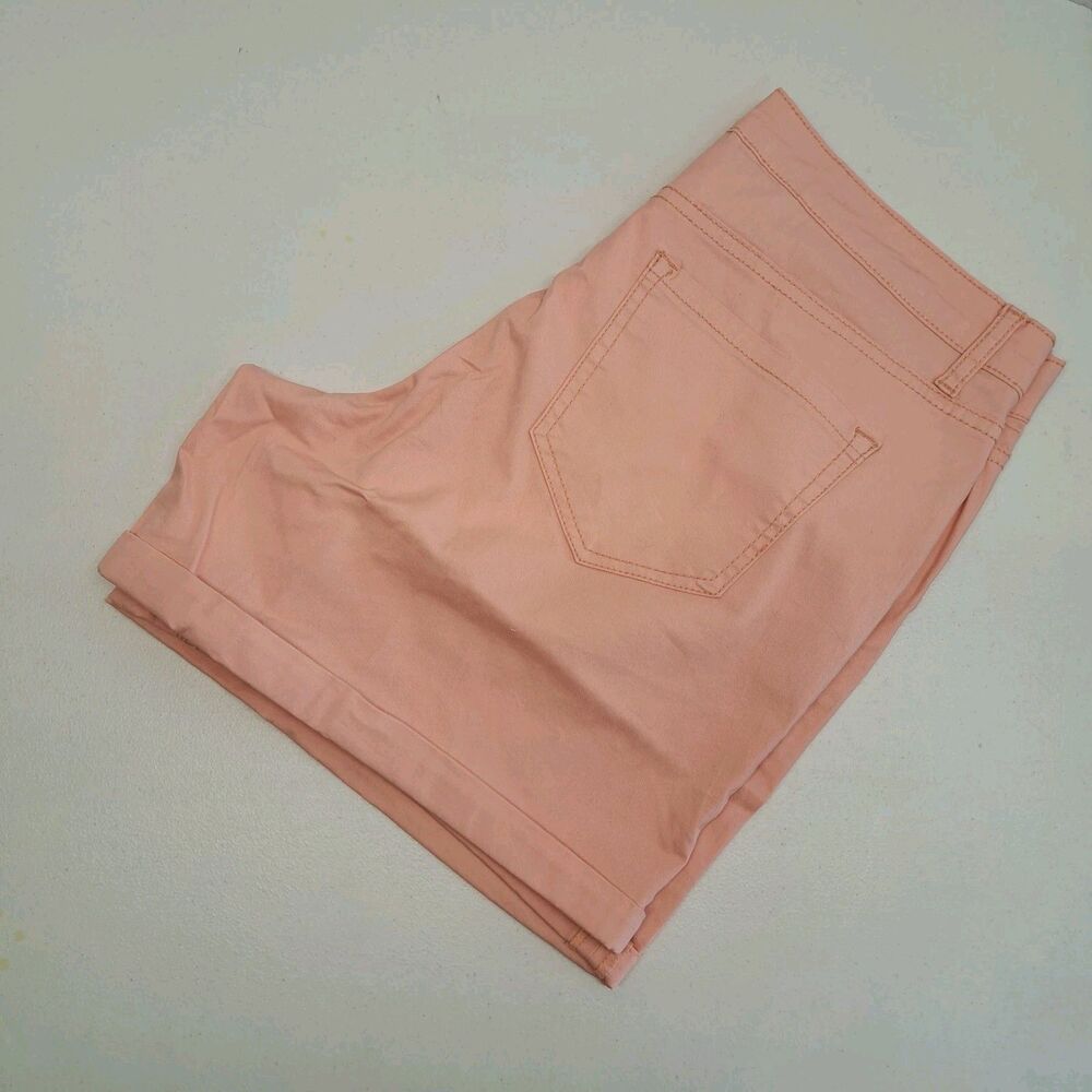 Vintage America Blues Boho Shorts Women's Size 10 Pink - Picture 3 of 8